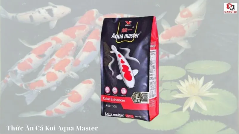 Thức ăn cá koi aqua master