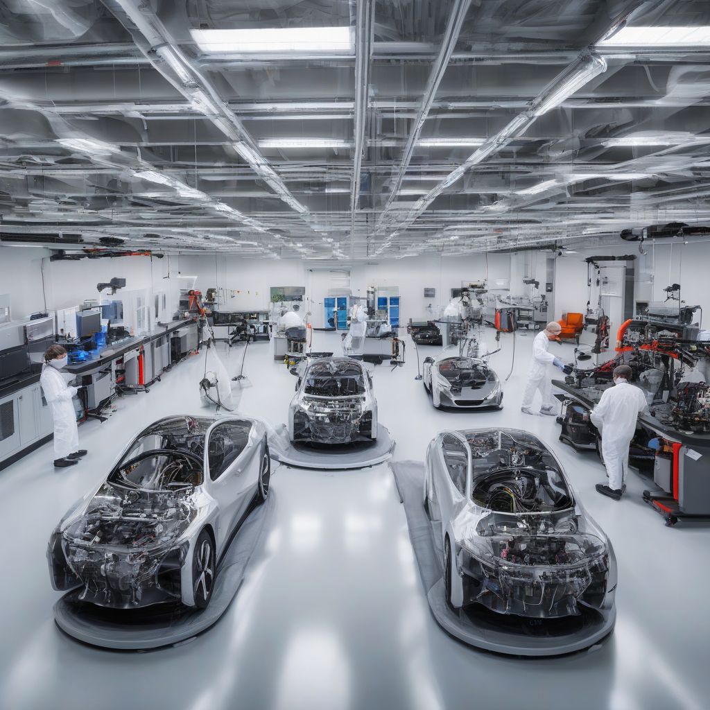 Automotive research center lab